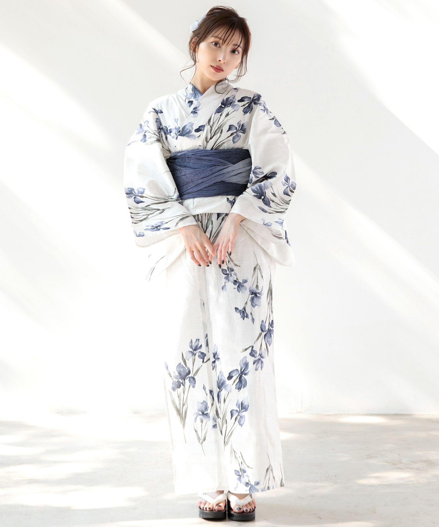 Dita】京の水墨画浴衣 - 浴衣・帯セット