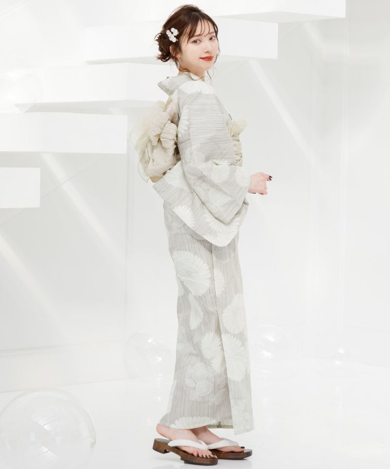 万寿菊の咲きちらし DITA ディータ 浴衣 2点セット - 着物・浴衣