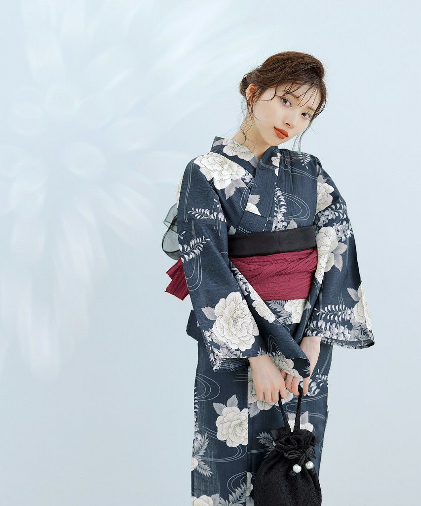 先行予約/6月上旬より順次発送予定】2025 浴衣5点セット(ゆかた・帯  