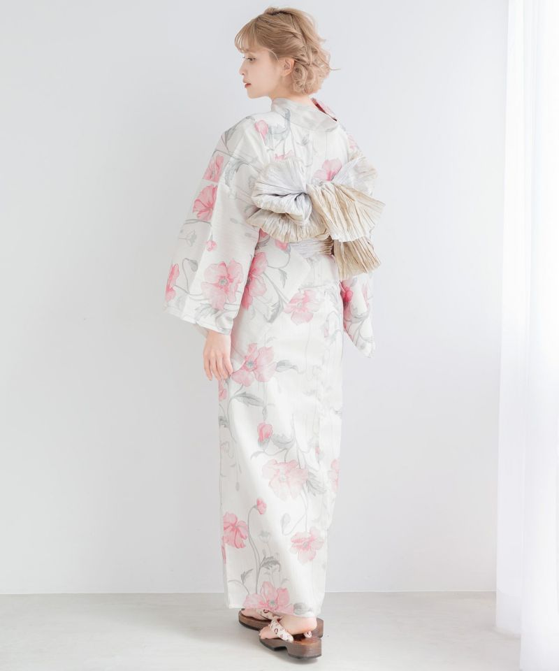 81cm【完売品】Dita 浴衣 桜花の雛芥子しらべ