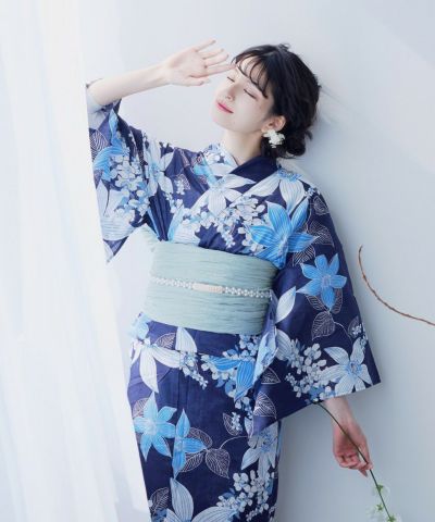 Dita ディータ 桜花の雛芥子しらべ 浴衣５点セット-