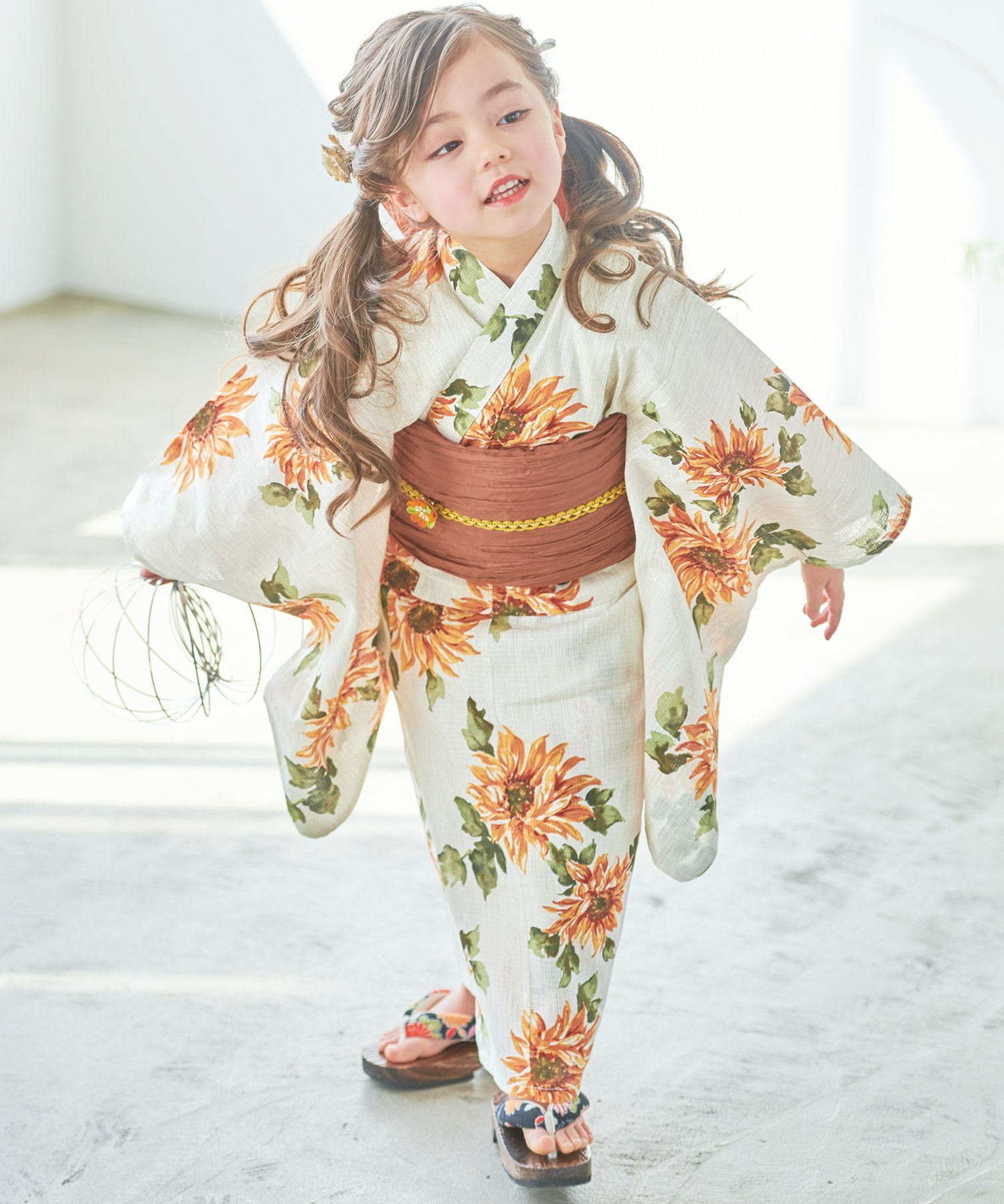 dita 浴衣 夏色の花重ね 向日葵 （Dita ディータ 夏色の向日葵しらべ 