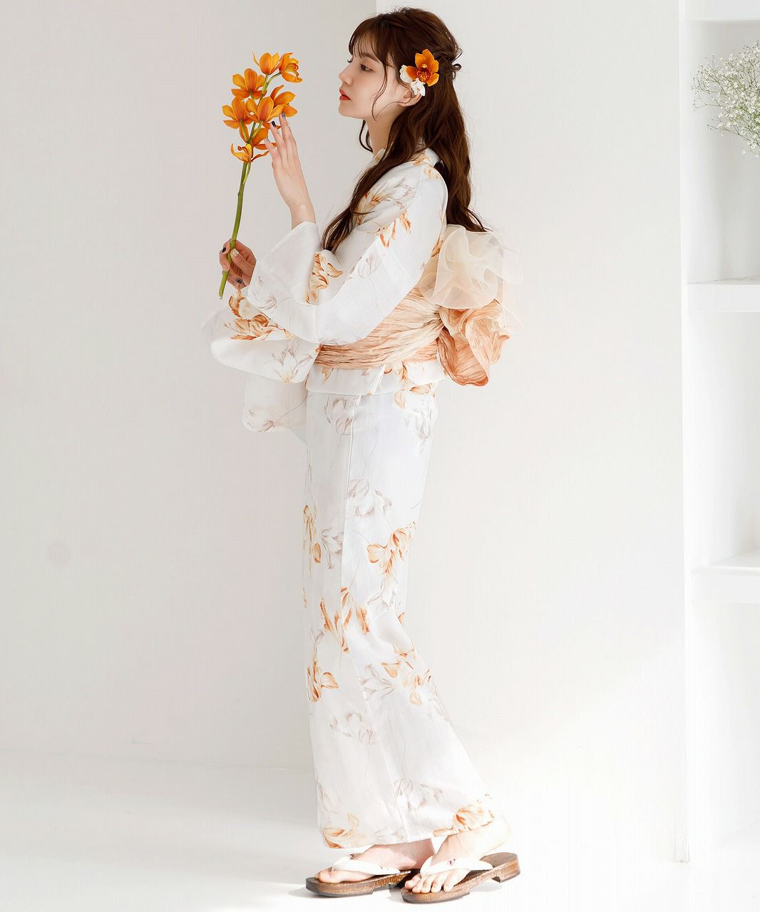 ディータはんなり月下美人 2024 浴衣