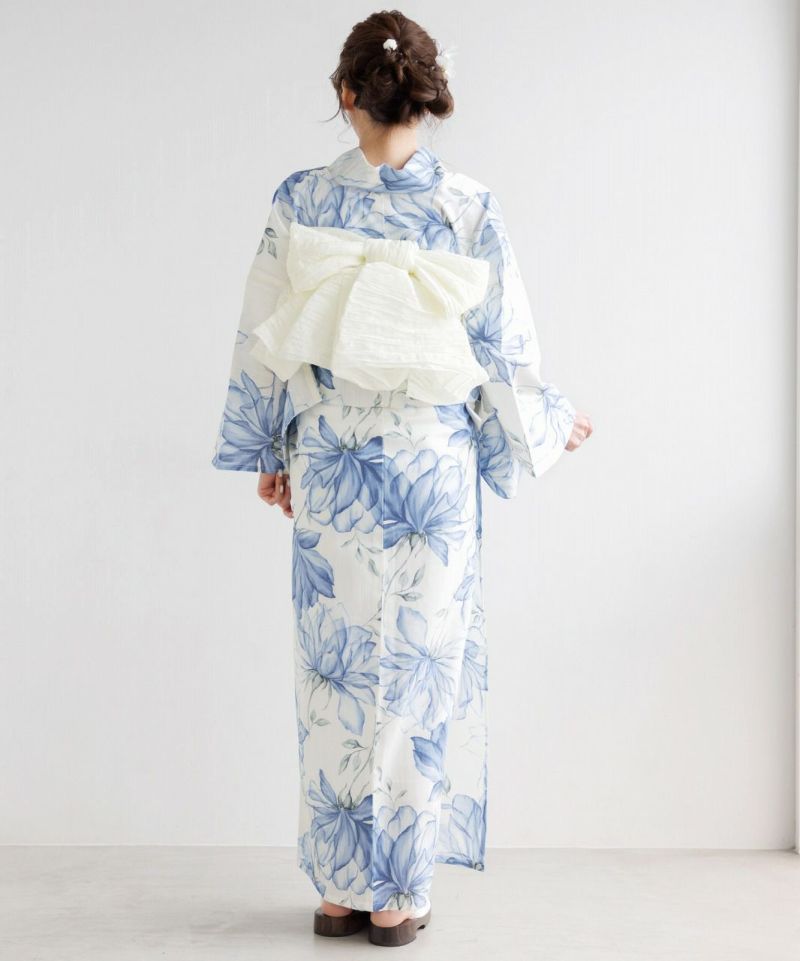 新品♡Ditaディータ♡オトナ浴衣　高級5点セット♡そそぐ白藍花 楽天市場】浴衣 5点セット レディース 2025新作（ゆかた・しわ