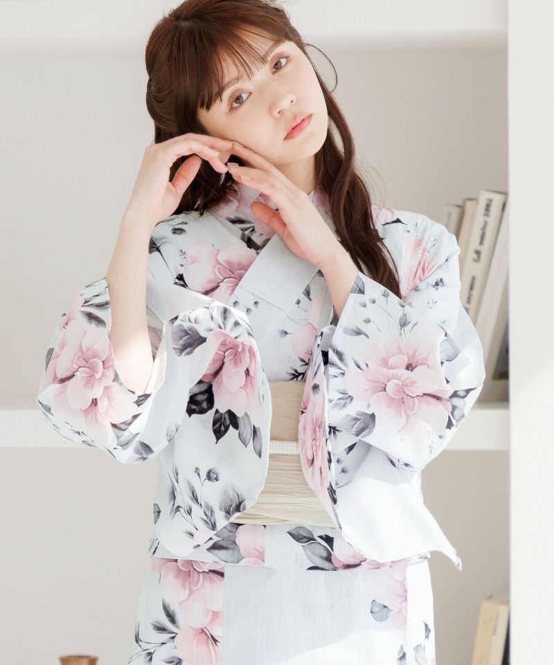 2025 セパレート浴衣3点セット(ゆかた・帯・着付け本) | Dita