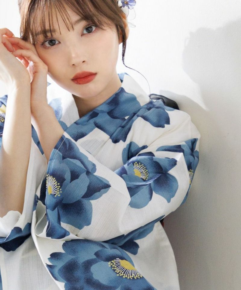 2025 セパレート浴衣3点セット(ゆかた・帯・着付け本) | Dita