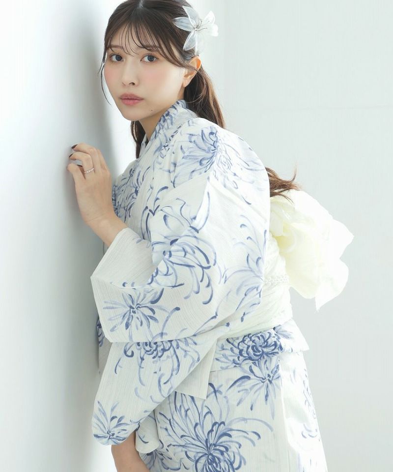 Dita 浴衣 月夜の乱菊しらべ 新品未使用 最終お値下げ 2025 浴衣5点セット(ゆかた・帯・下駄・着付けマニュアル