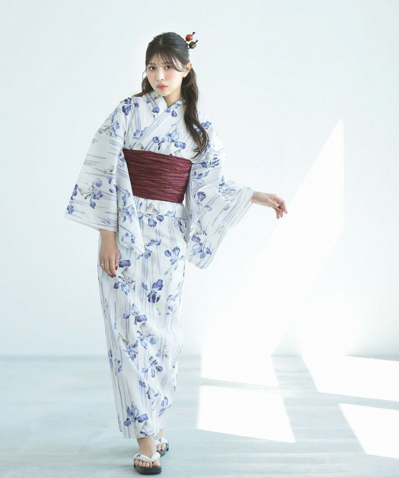 【クリーニング済】Dita 浴衣3点セット 浮世の菖蒲しらべ クリーニング済】Dita 浴衣3点セット 浮世の菖蒲しらべ - メルカリ