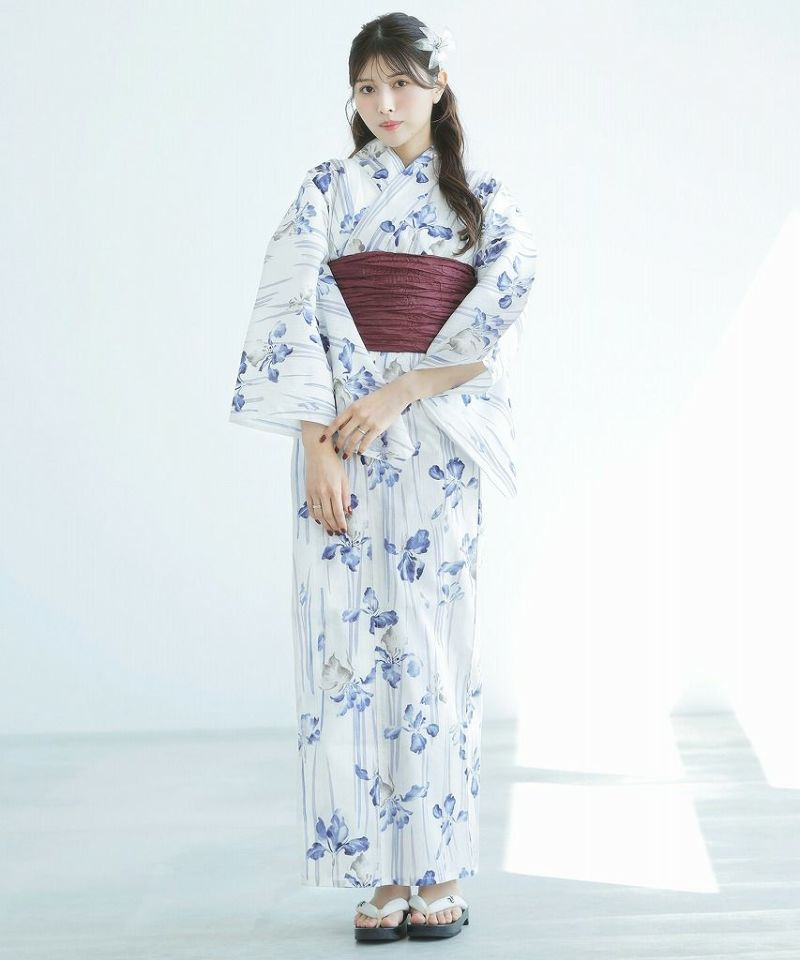 【クリーニング済】Dita 浴衣3点セット 浮世の菖蒲しらべ クリーニング済】Dita 浴衣3点セット 浮世の菖蒲しらべ - メルカリ